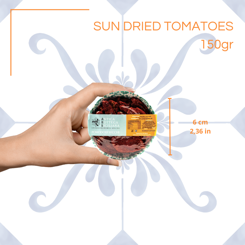 Antica Bottega Siciliana - Wholesale Dried Spice - Dried tomato ceramic bowl - 150 g2