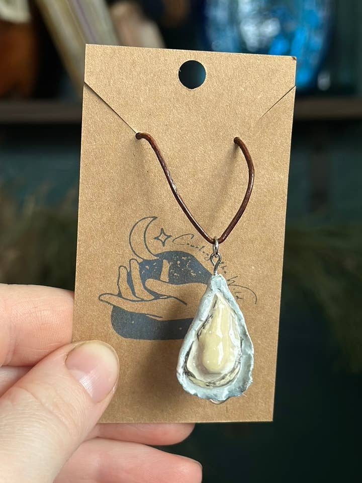 Oyster Necklace for wholesale by Courting the Wild