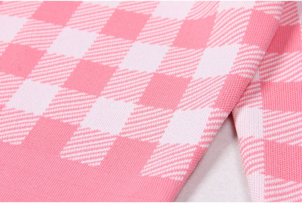 Productseeker - Wholesale Cardigan - Women's - JK071 Chic Plaid Cardigan Jacket - Autumn Essential21