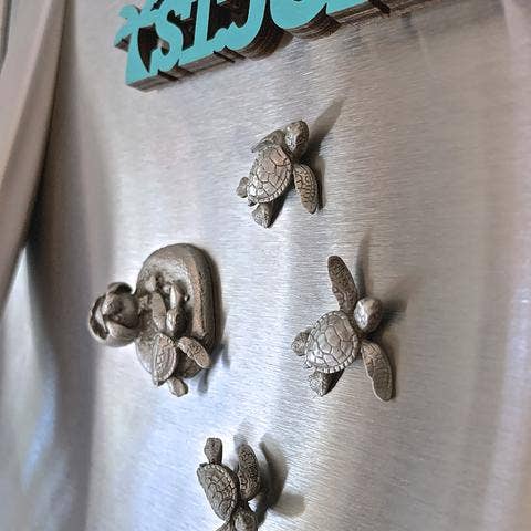 Big Blue by Roland St John - Wholesale Magnet - Sea Turtle Magnet (set of 4)