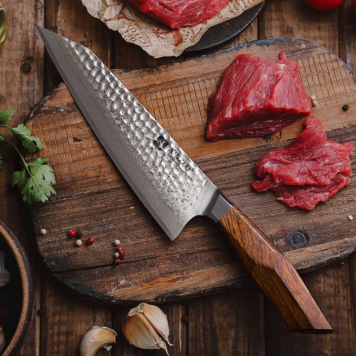 Faca de chef SRS13 8 polegadas por atacado de Xinzuo