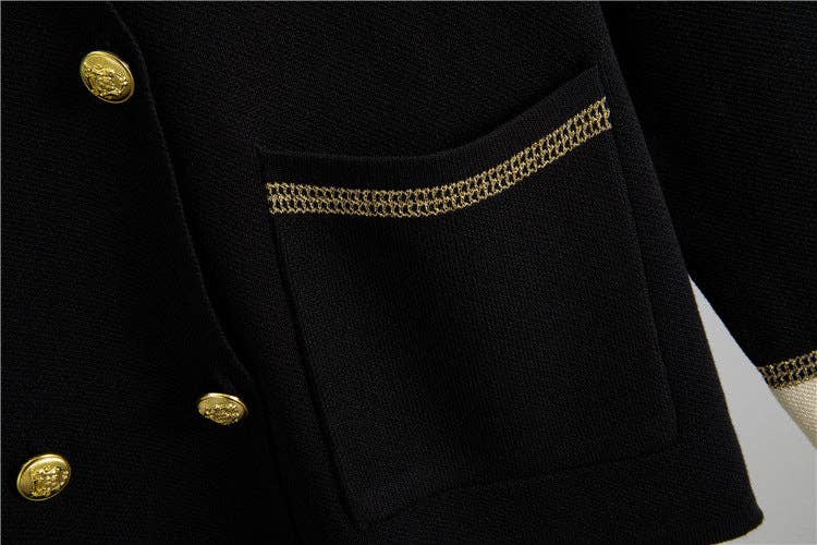 Marayn - Wholesale Suit Set - Women's - Chic Colorblock Knit Suit Spring 2025 Fashion10