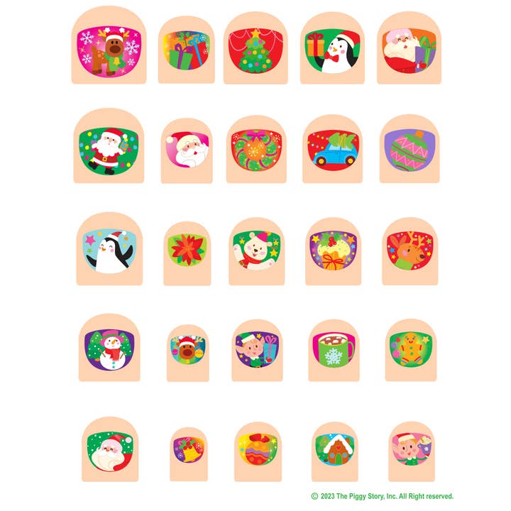 The Piggy Story - Wholesale Nail art/decal - Lil' Fingers Nail Art | Holly Jolly Christmas 20253