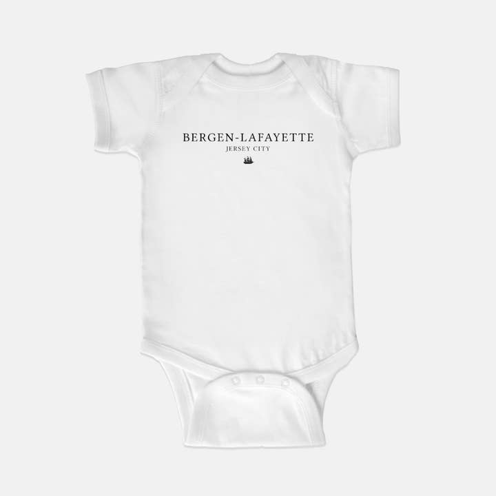 Hudson Main - Wholesale Bodysuit (Non-Footed) - Baby - Baby Jersey City Neighborhood Onesie4