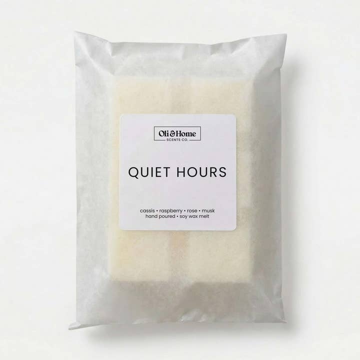 Quiet Hours Wax Melt | Berry & Rose Scented | Wax Melt UK for wholesale by Oli & Home