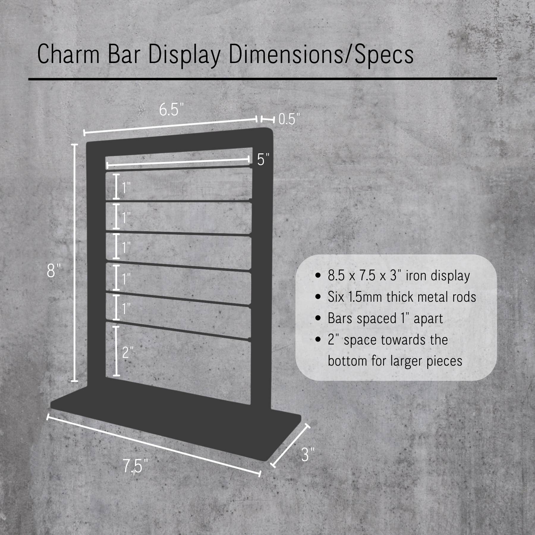 Something Silver - Wholesale Jewelry Set - Charm Bar Package2