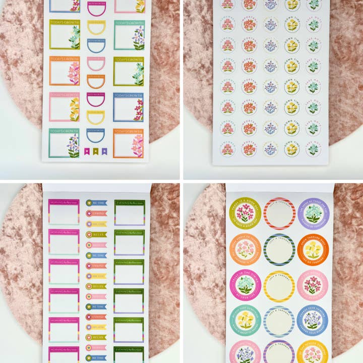 Sticker Book - Wellness Edit Planner Sticker 550 stickers for wholesale by The Fabulous Planner