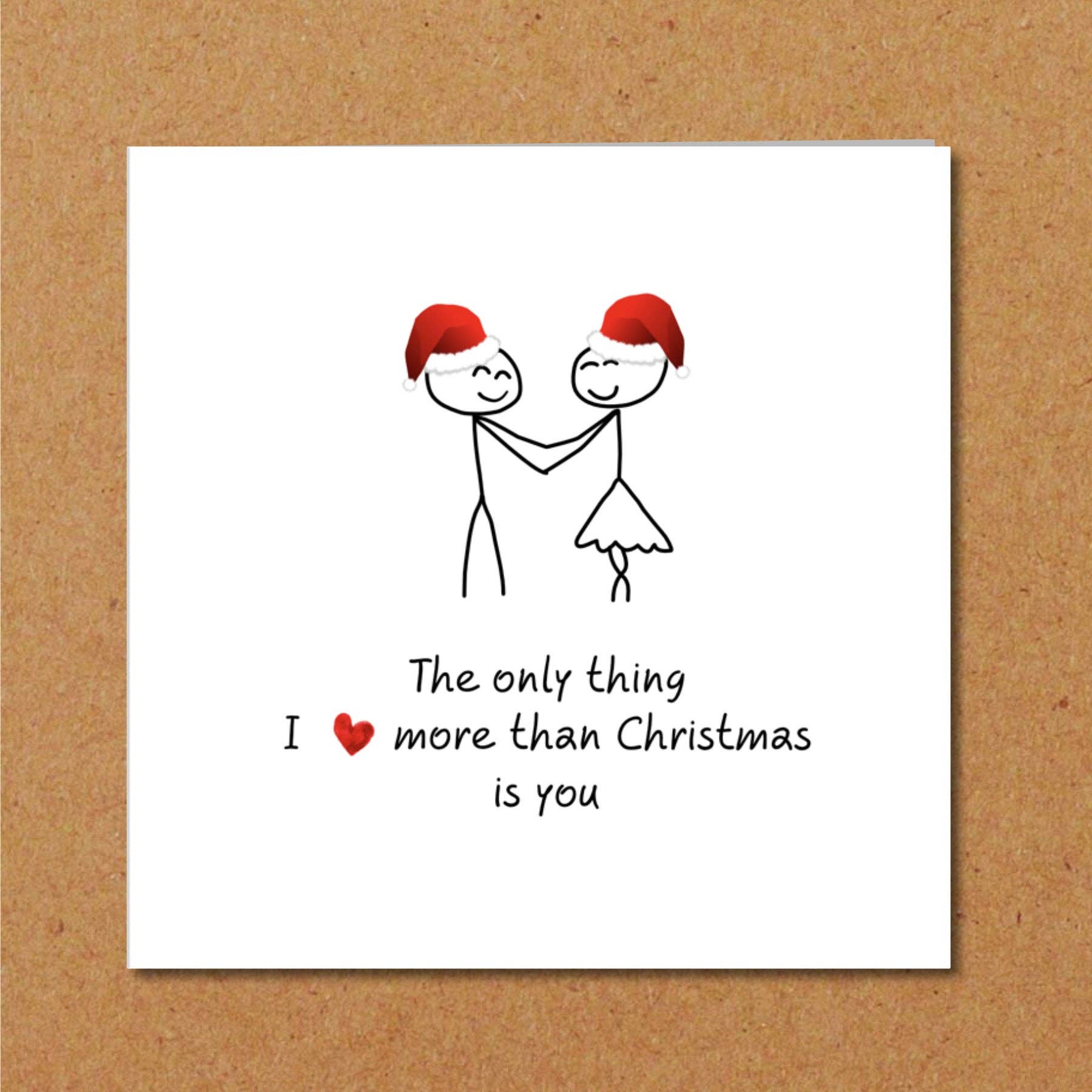 Swizzoo Cards – wholesale Christmas card – Romantic Christmas Card - Love Christmas - Girlfriend boyfriend wife husband lover- Married Love You Special1
