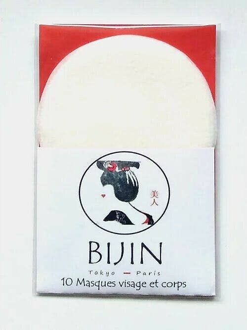 Bijin - Wholesale Skincare Face Mask - Uninfused face and body fabric masks1