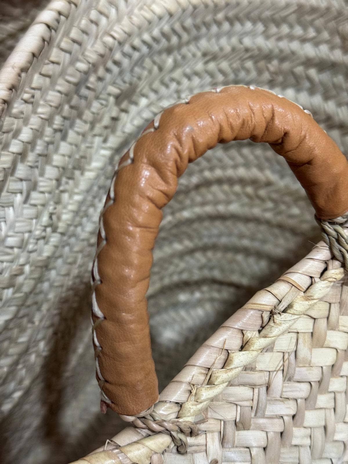 Gran Wholesale – wholesale Beach bag –  Summer Beach Bag, French Basket Bag, Short Leather Handle.20