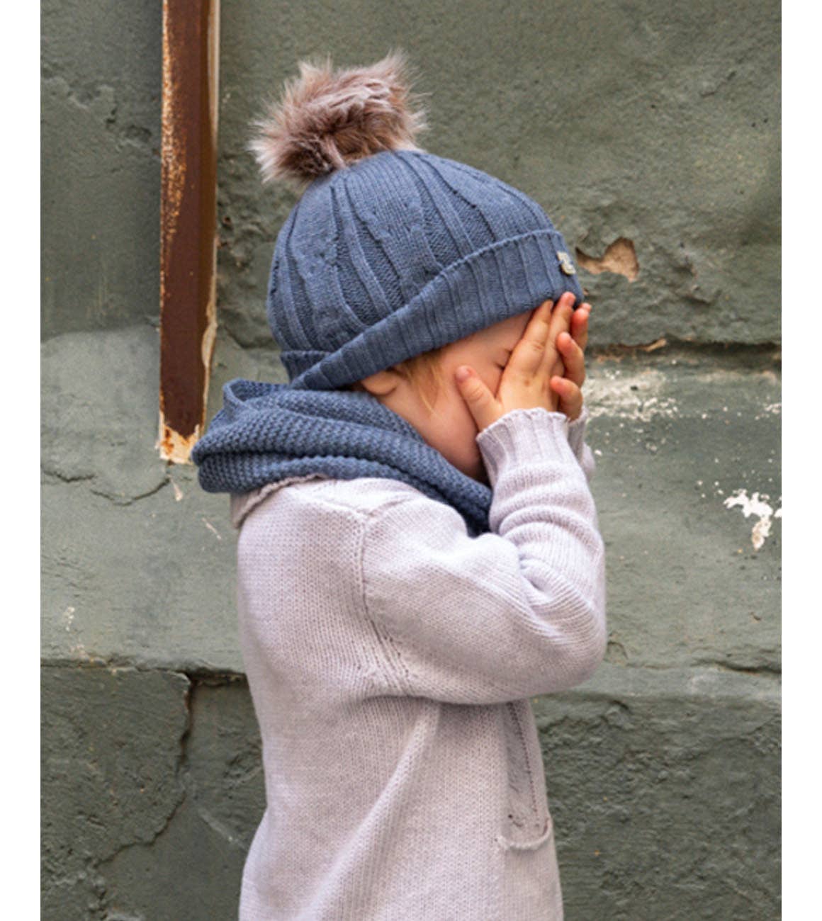 AZULON BLUE BRAIDS HAT for wholesale on Faire