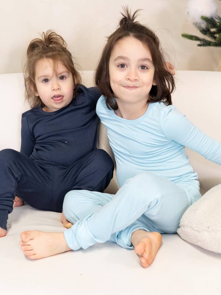 Silkberry Baby - Wholesale Sleepwear Set - Kids - Long Sleeve Pajama Set (wool/bamboo)2