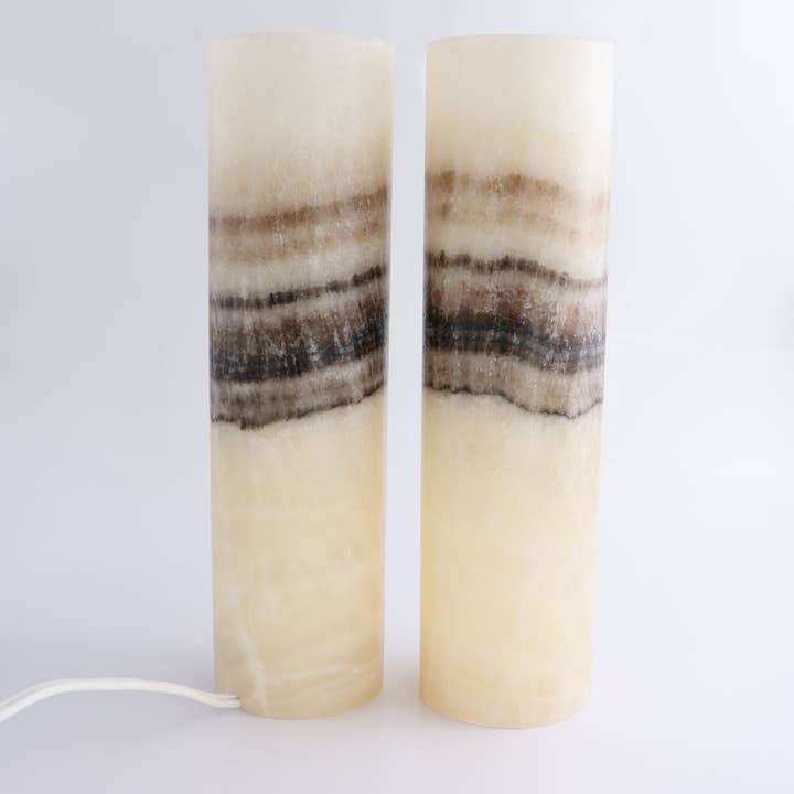 Onyx Lamps Set of 2 and other Purchase Wholesale lamparas chinas. Free Returns & Net 60 Terms on Faire trending on Faire.