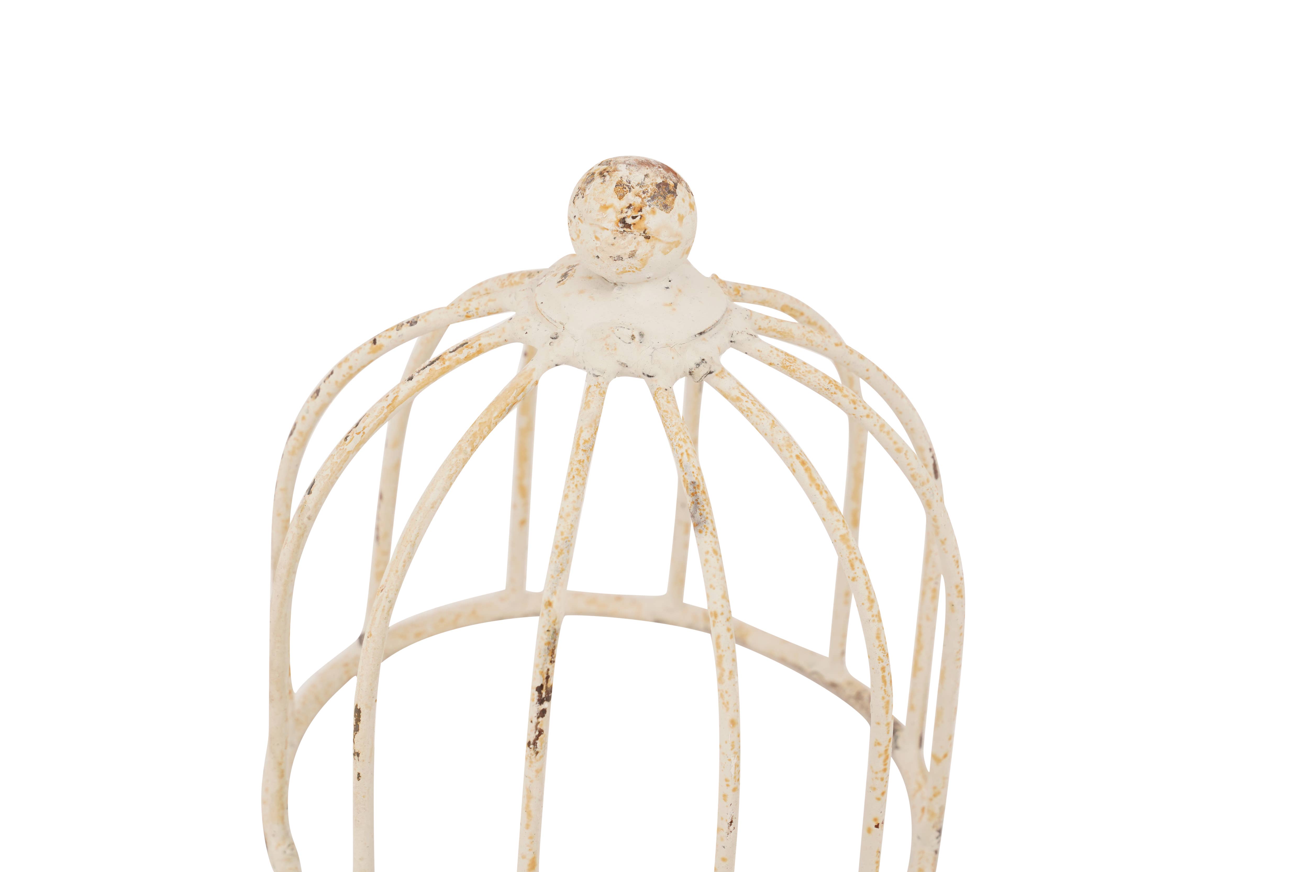 My Amigos Imports - Vente Bibelots/décorations d'extérieur - Lot de 3 topiaires en forme de dôme en fer Weston pour décoration de jardin4