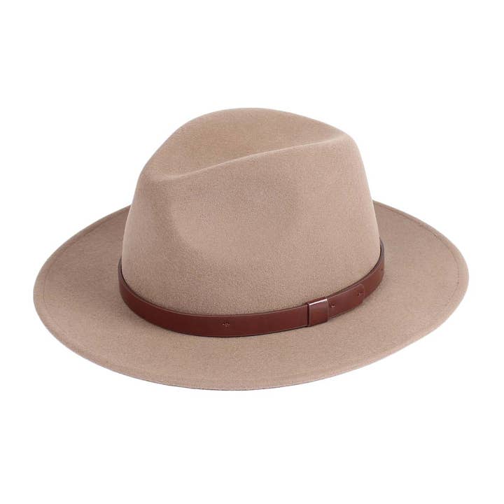 Fedora 100% Wollfilz Lederbesatzband 7472 Hut Winter für den Großhandel von Jeanne Simmons Accessories