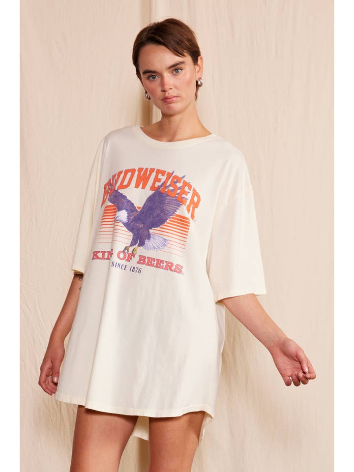 People Of Leisure - Wholesale Dress - Women's - Budweiser King of Beers Tee Dress