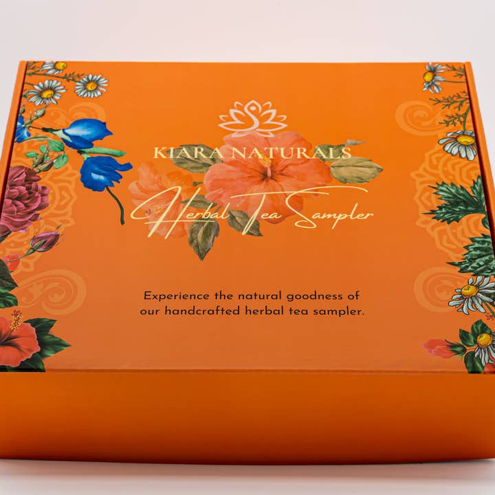 Kiara Naturals Wellness Gift Box – Ayurvedic Herbal Tea Sampler Set for wholesale by Kiara Naturals