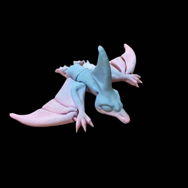 Tiny Nyctosaurus for wholesale by The 3D Printiverse