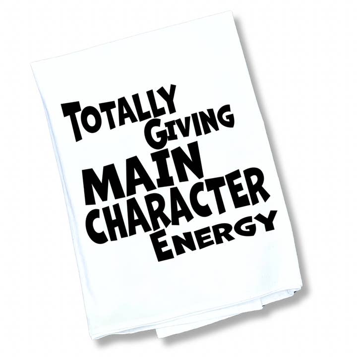 Das Geschirrtuch mit der Energie der großzügigen Hauptfigur für den Großhandel von Down South House & Home