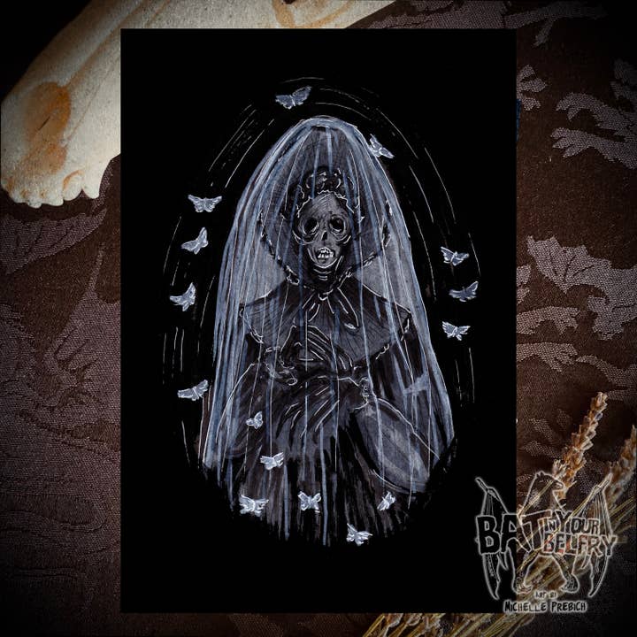 Lámina de arte Madre Fantasma para venta al por mayor de Bat In Your Belfry