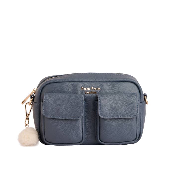 Chiswick Cargo-Tasche Schieferblau für den Großhandel von Pom Pom London