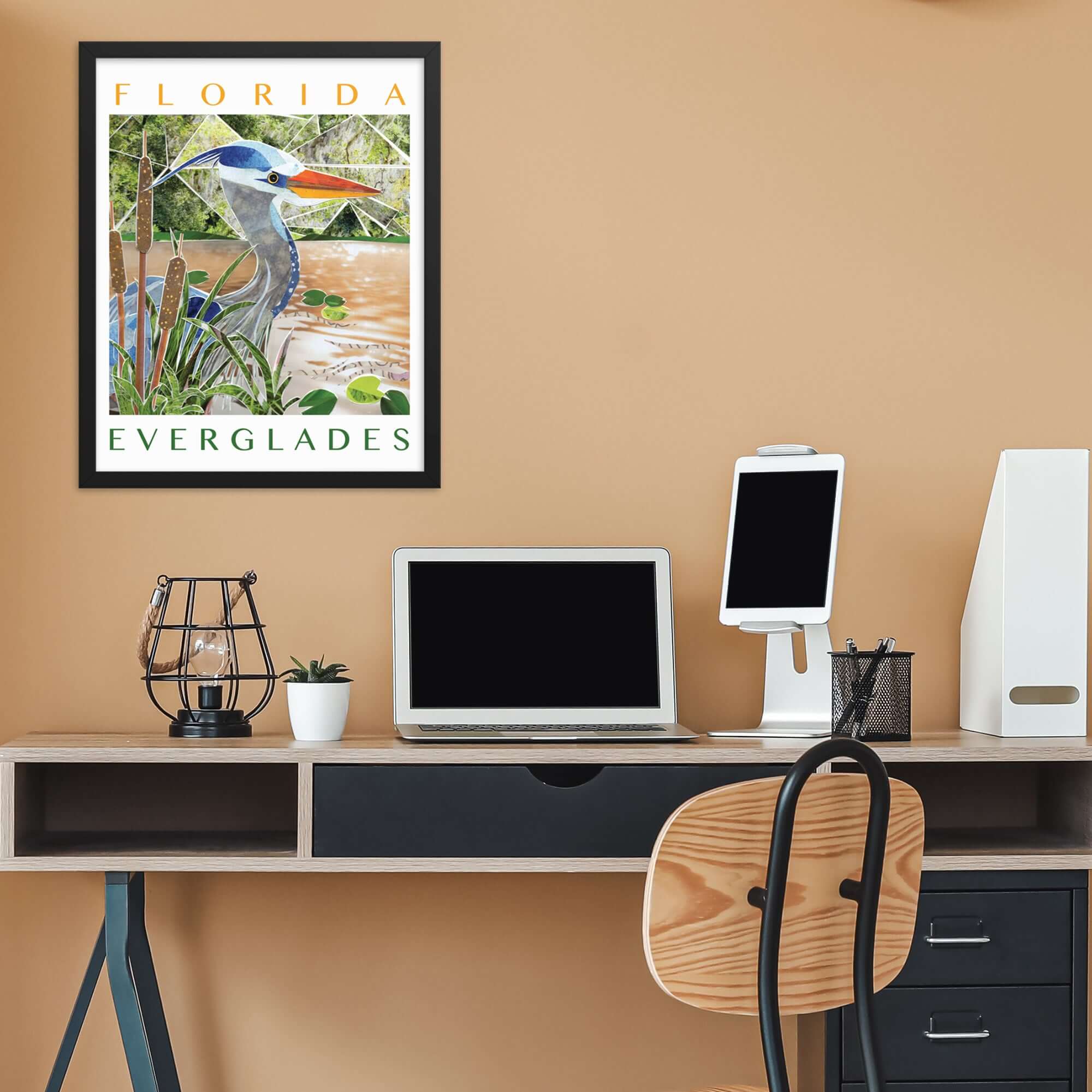 more the merrlier - Wholesale Art Print - Florida Everglades Framed Poster4