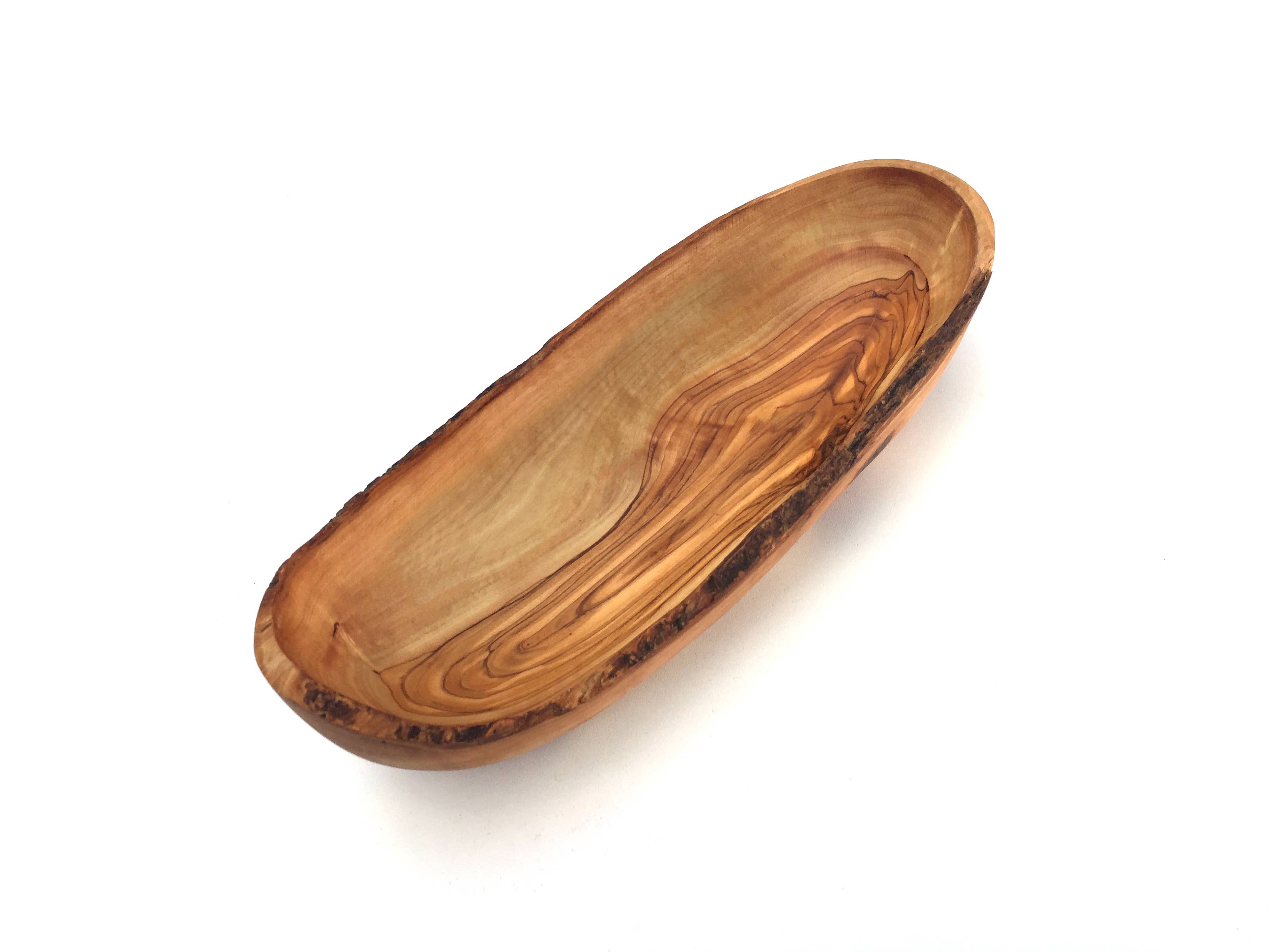 medina mood - Wholesale Serve Bowl - bowl oblong baguette bowl made of olive wood
