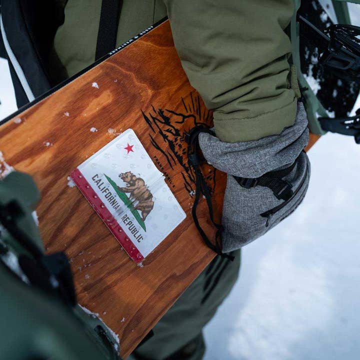 California Flag Snowboard Stomp Pad for wholesale by Flags For Good