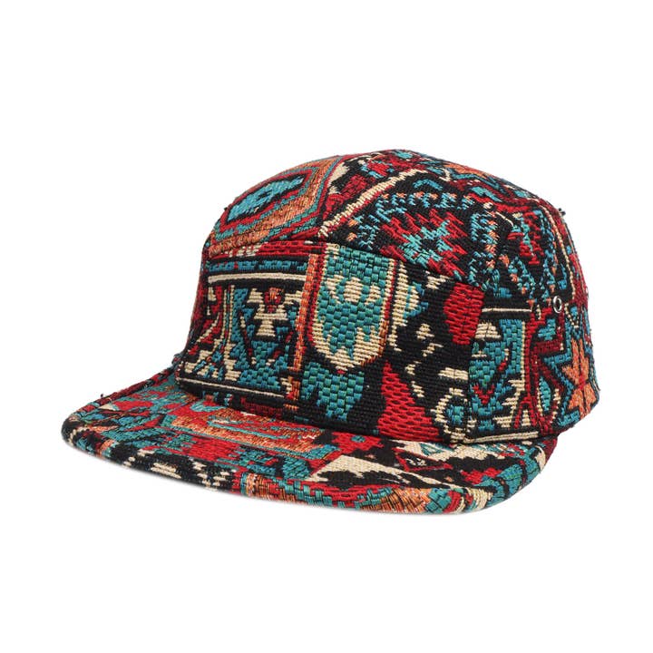 HATPHILE - Wholesale Flat Brim Cap - Unisex - HatPhile Chenille Thick Fabric 5-Panel Hat