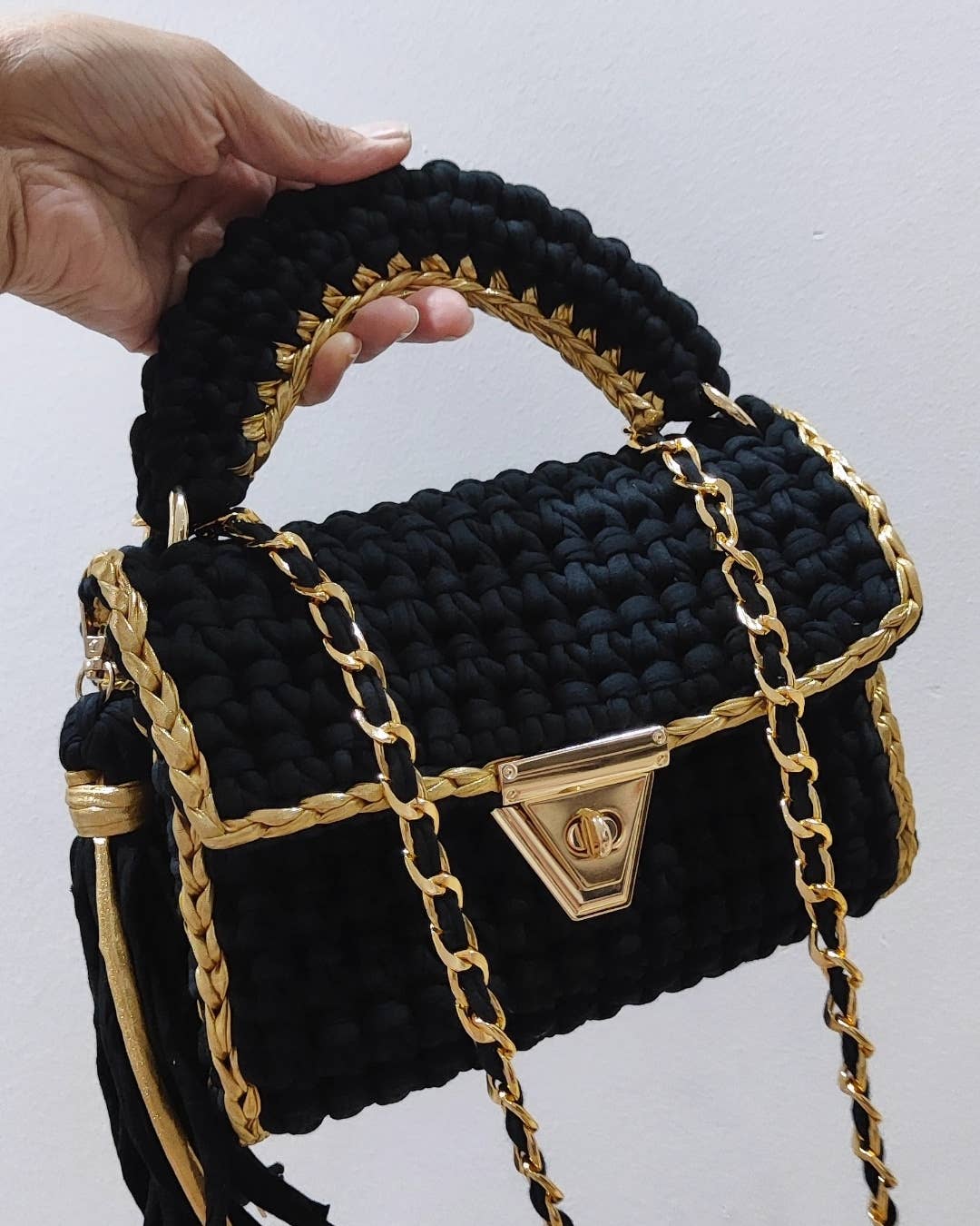 CHQEL - Wholesale Clutch Bag - Women's - CHQEL Evening Clutch Bag for Women, Handmade Crochet Wedding1