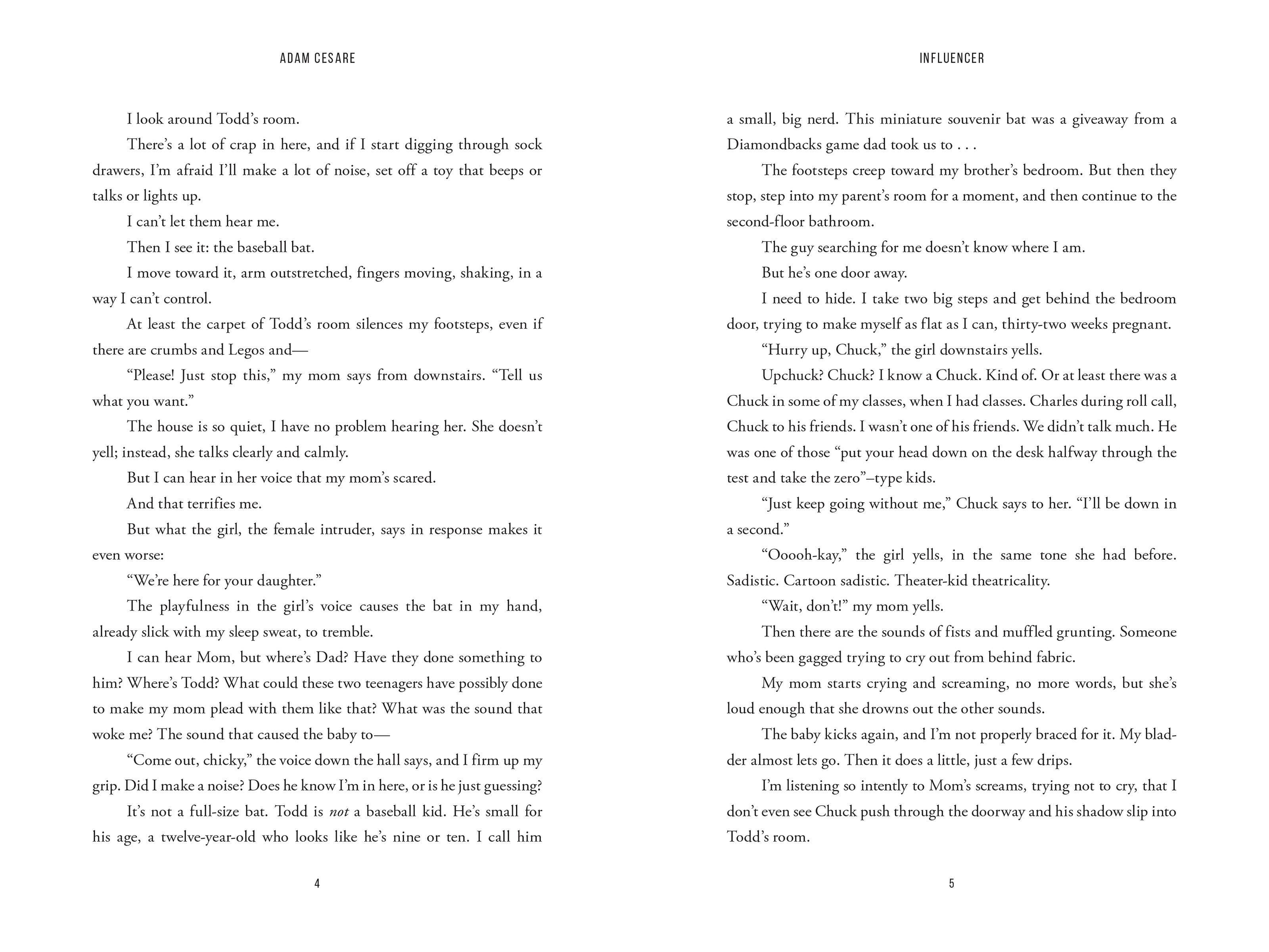 Hachette Book Group - Wholesale Thriller & Suspense - Influencer by Adam Cesare4