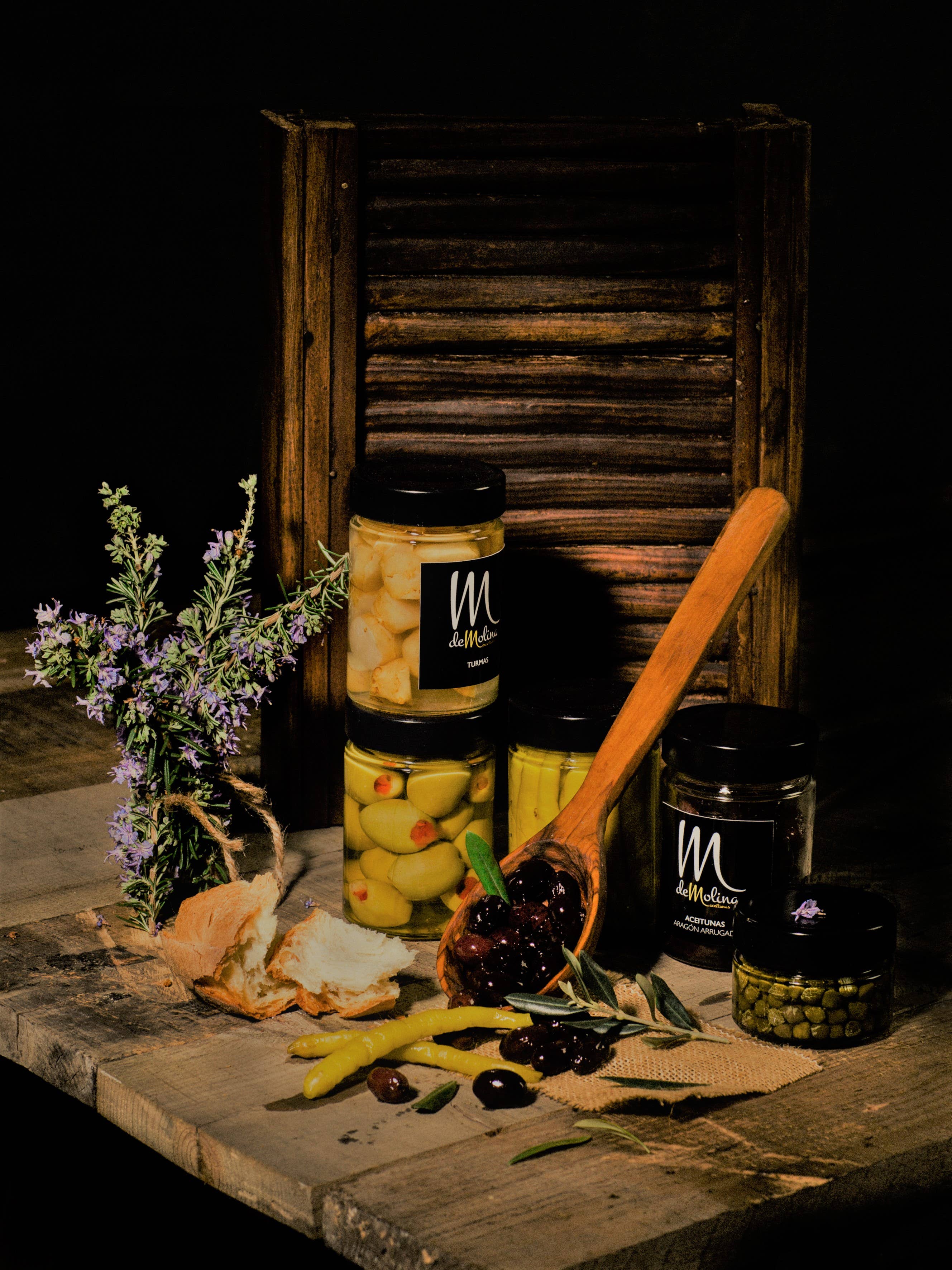 De Molina – Azeitonas por atacado – Azeitonas enrugadas de Aragão, variedade Empeltre1