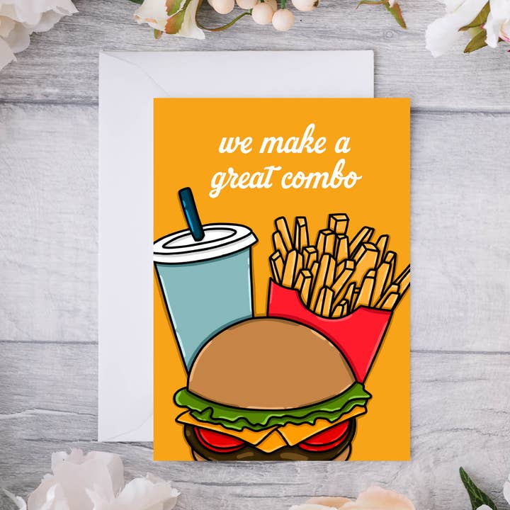 We maken een geweldige combinatie || Wenskaart voor wholesale door Devine Design Co
