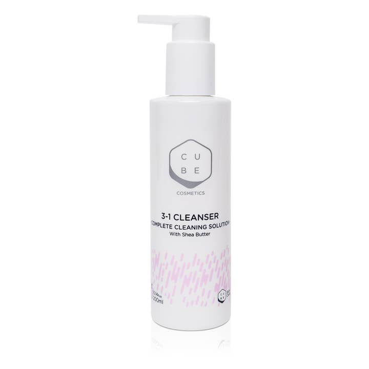 3-1 Cleanser with Shea Butter & Willowerb for wholesale by Cube Labs
