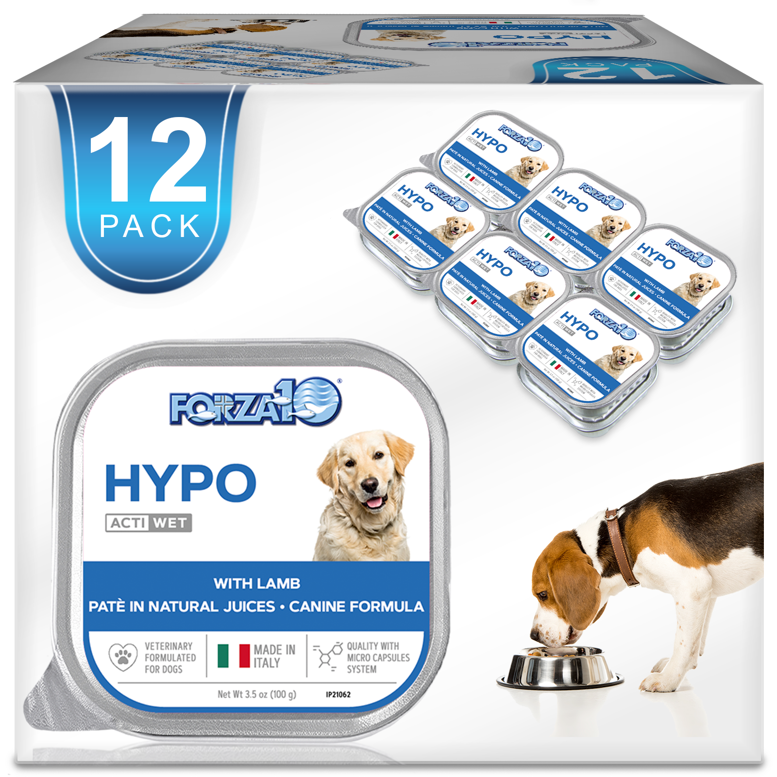 Forza10 Pet Food – comida - Cão por atacado – Forza10 Actiwet Hipoalergênico Alimentos para cães enlatados sabor cordeiro7