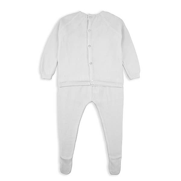 Blank 100% Cotton White Met Set for wholesale on Faire1