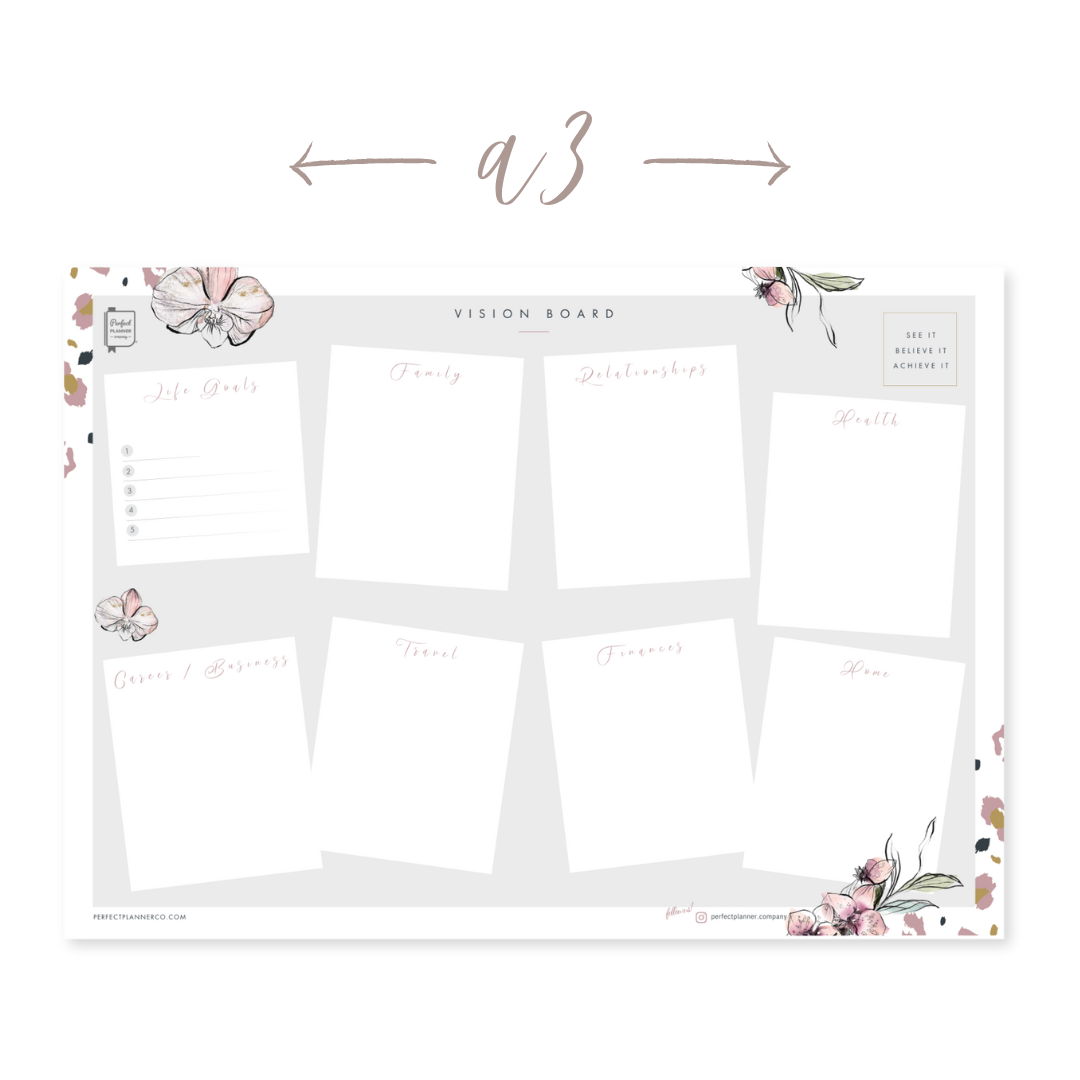 Perfect Planner Company – wholesale Planerare – Visionstavla i A3-format2