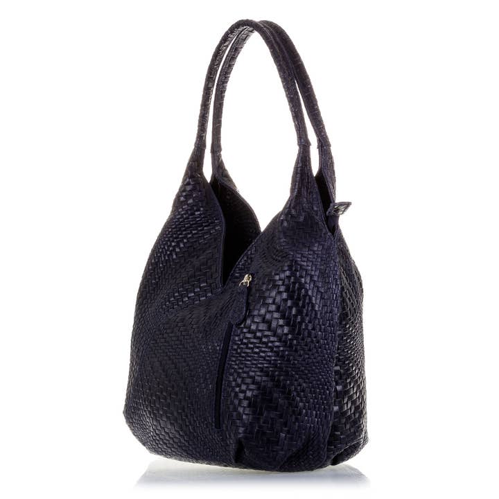 FIRENZE ARTEGIANI - Wholesale Shoulder Bag - Women's - Jesi Shoulder Bag Women.Genuine Leather Suede Engraved10