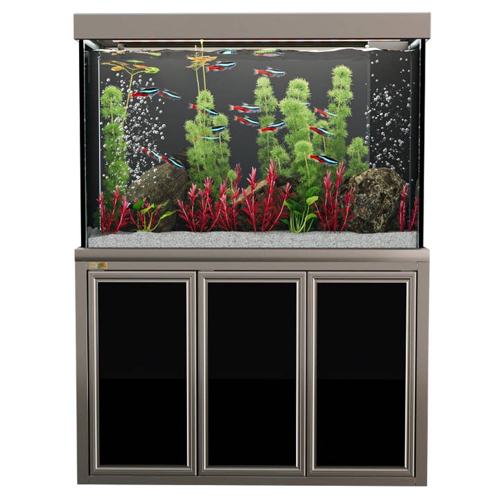 Aqua Dream 235 Gallon Härdat Glas Akvarium Premium Silver för wholesale av AQUA DREAM