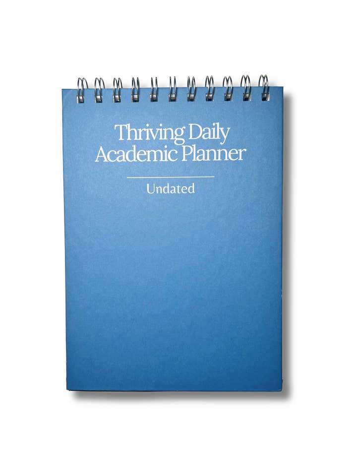 Thriving Daily Academic Planner (Undated) for wholesale by Thriving Stationery