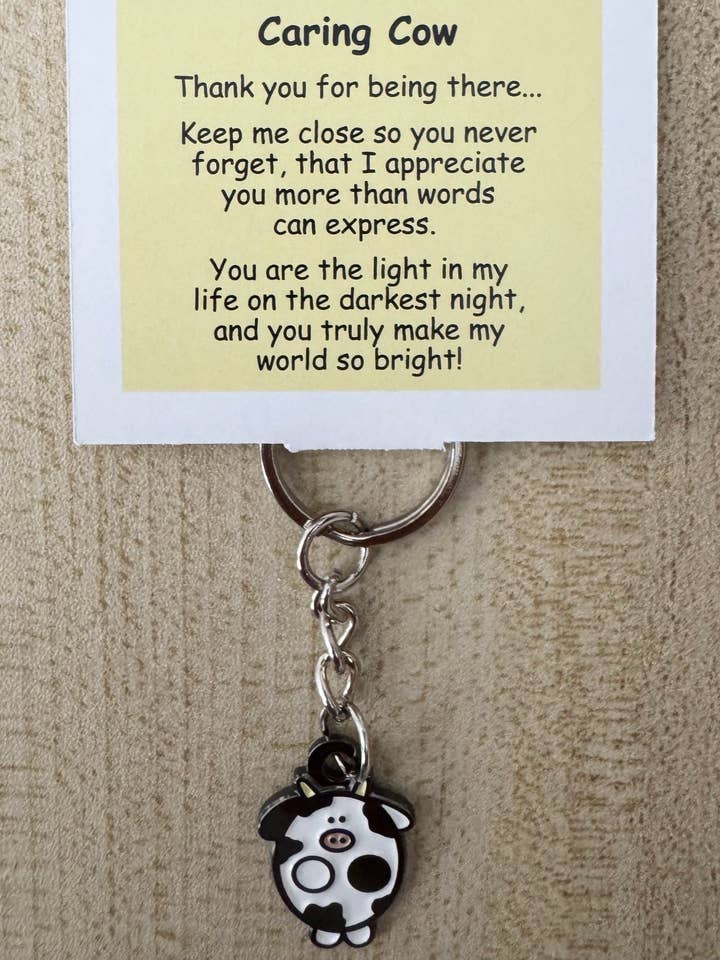 Llavero Vaca Cariñosa para venta al por mayor de Little Joys