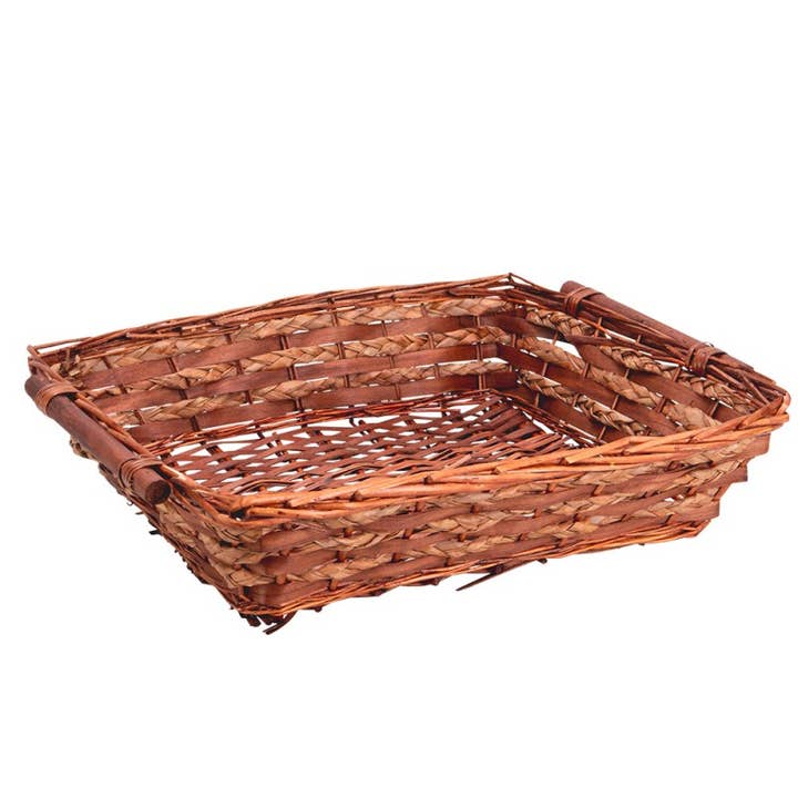 Korg- och halmkorg med 2 trähandtag för wholesale av Deffrennes