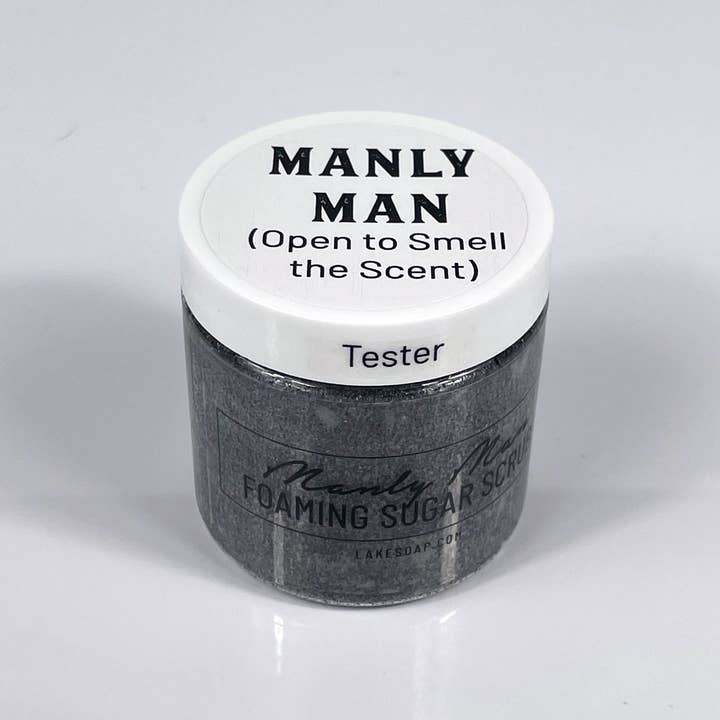 Lake Soap Company - Wholesale Body Scrub/Exfoliant - Manly Man Sugar Scrub3