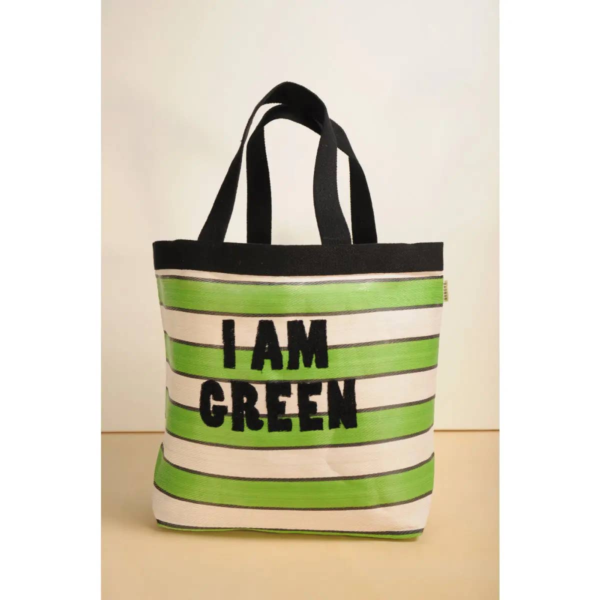B A O B A B - Mode - Wholesale Tote Bag - Women's - Large nylon bag I AM GREEN Green