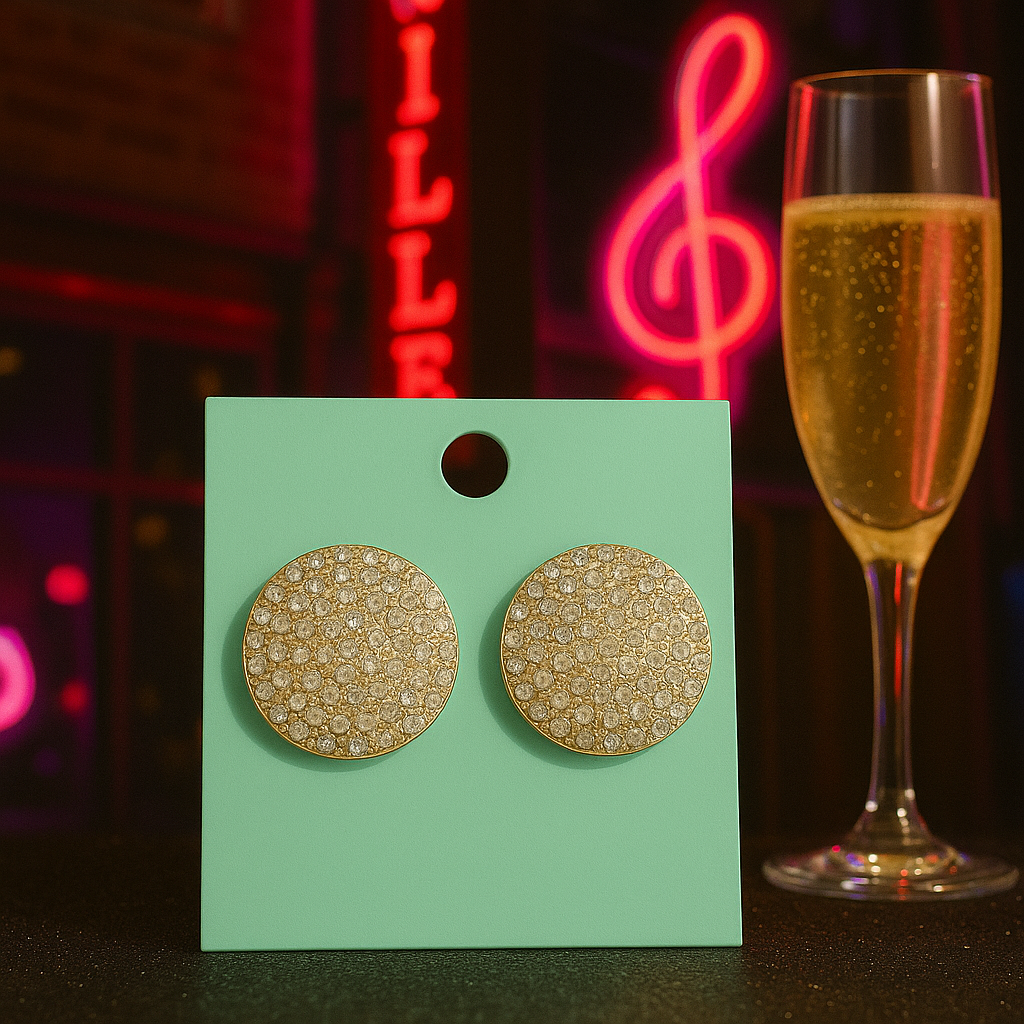 The Bling Barn - Wholesale Stud/Post Earrings - Glam Queen is The Star Post Style Glitz Earrings2