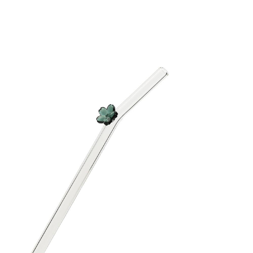 IVORE.GROUP (We cover All Import duty) – wholesale Drinking straw – Creative Colored Flower Glass Straw – Reusable Straws2