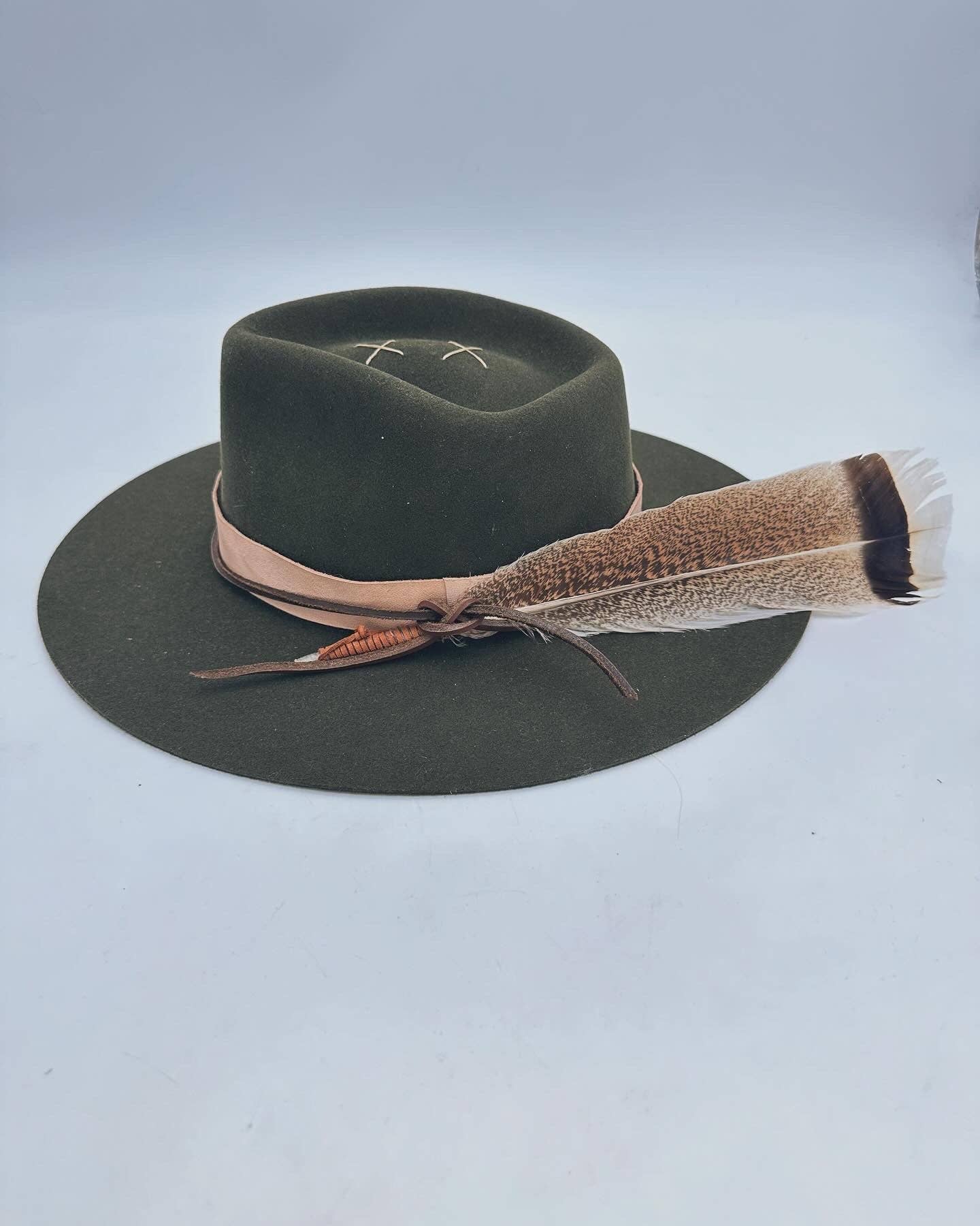 Alberly USA - Vente Chapeau en feutre - femme - Chapeau de dinde0