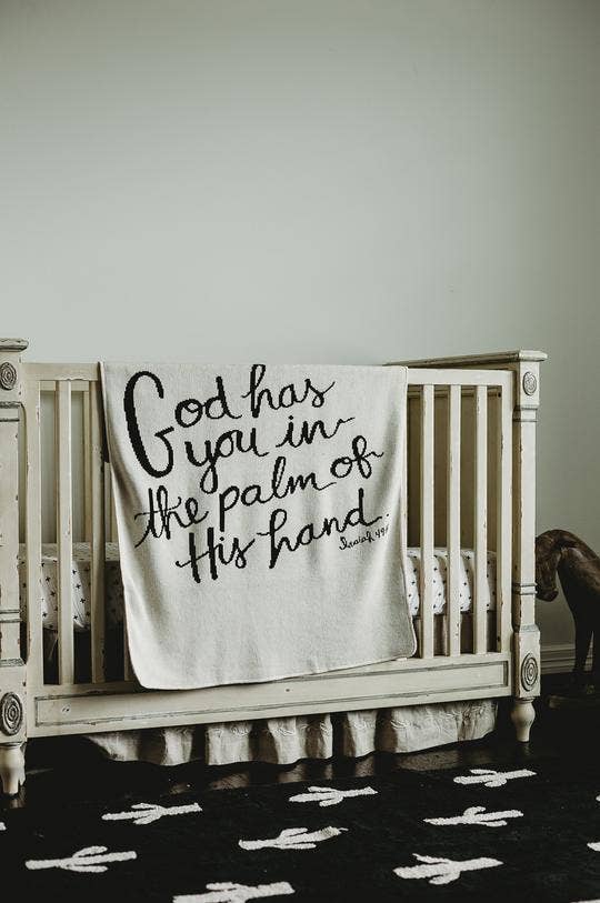 Modern Burlap - Vente Plaids - Fabriqué aux États-Unis | Couverture God Has You2