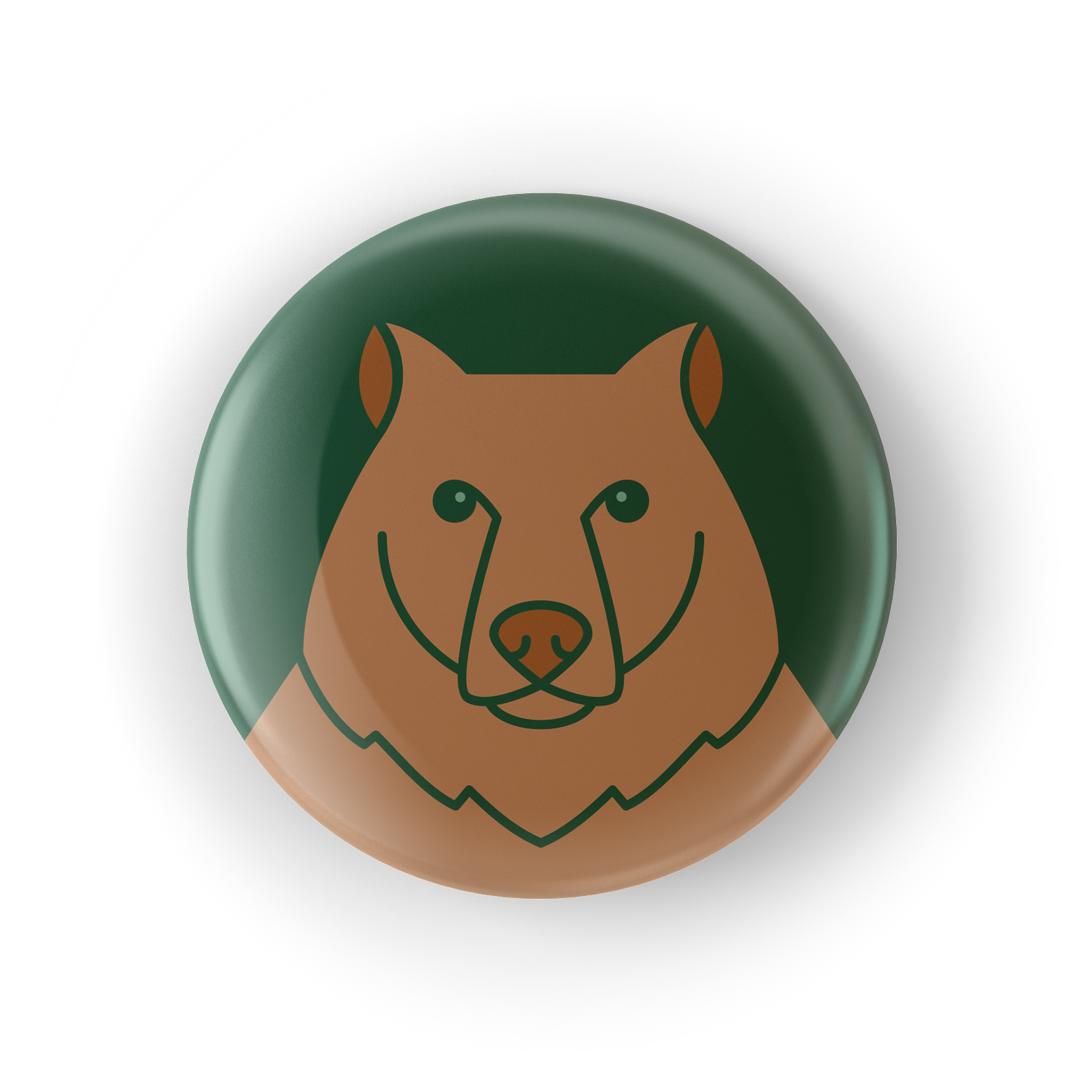 Poppy & Quail - Vente Épinglettes/boutons - Ensemble de boutons Camp4