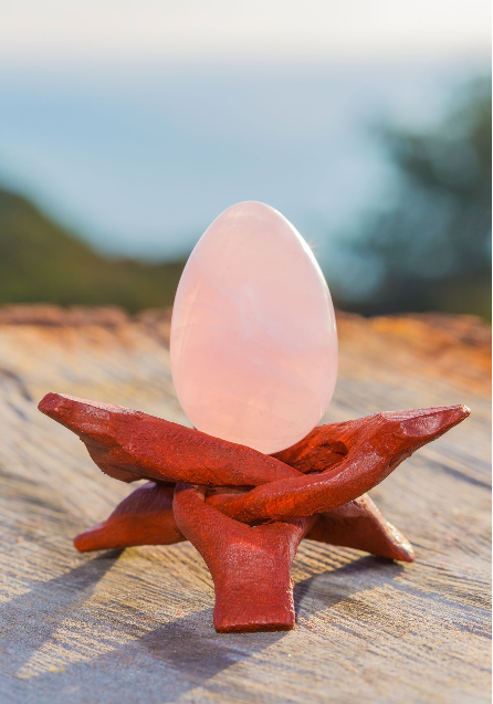 Eco Period - Wholesale Spiritual stone/crystal - Love Stone Yoni Egg Set of 3 - Rose Quartz4